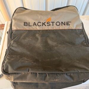 Blackstone Men's Backpack in Black and Tan